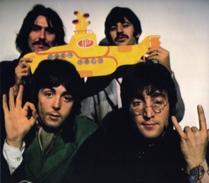 The Beatles y su "Yellow Submarine"