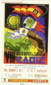 Cartel del VIII Trofeo Carranza de 1962
