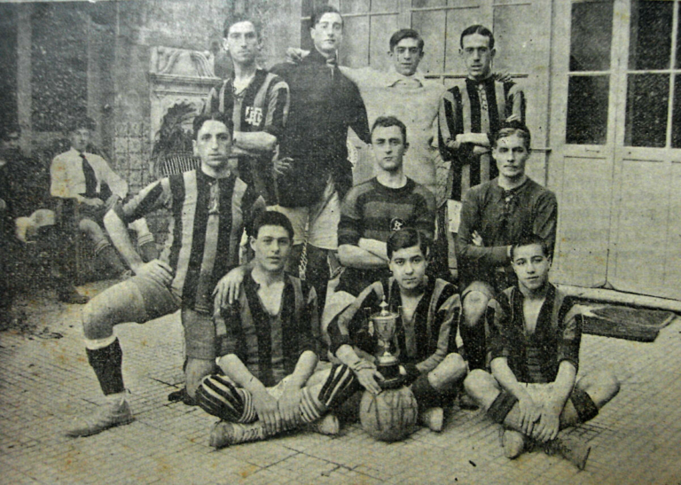 Español FC de Cádiz, 1915. El equipo azulgrana gaditano