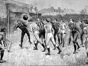 jugada de gol antigua 1890