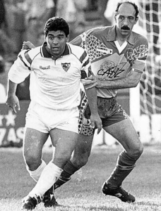 Carmelo y Maradona.
