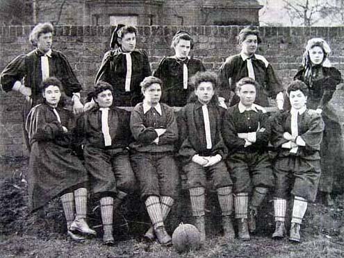 British Ladies Football Club, 1895.