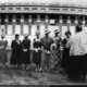 Madrinas en inauguración Campo de Deportes Mirandilla (1933).